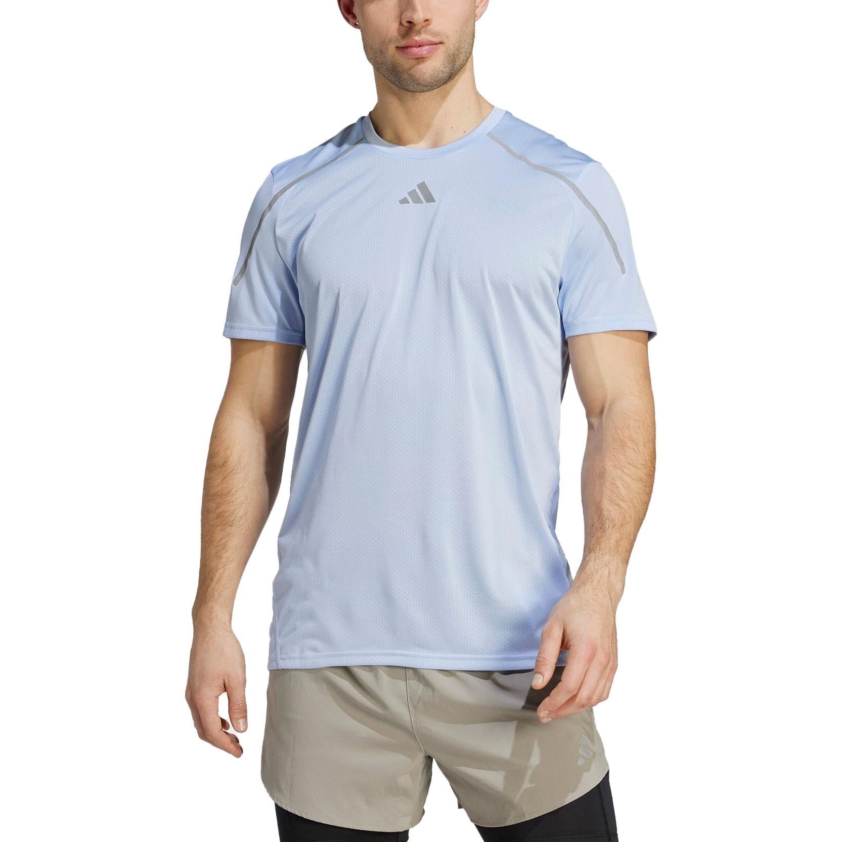 adidas Confident Engineered T-shirt 'Blue Dawn' IB9011 sold by KicksCrew product image thumbnail 3