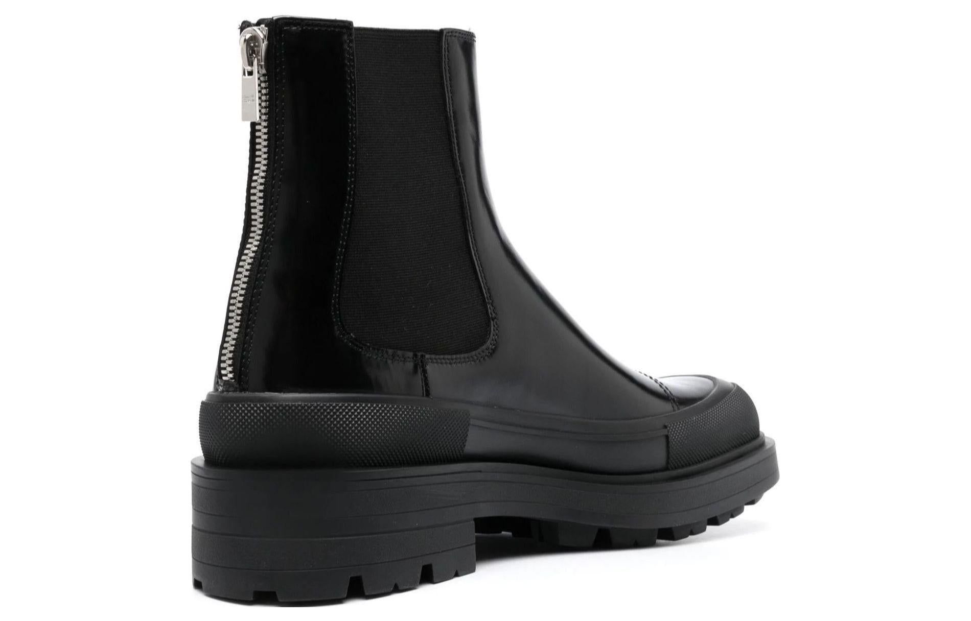 Alexander McQueen Chelsea Ankle Boots 'Black' 736508WHV7J1000 sold by KicksCrew product image thumbnail 5