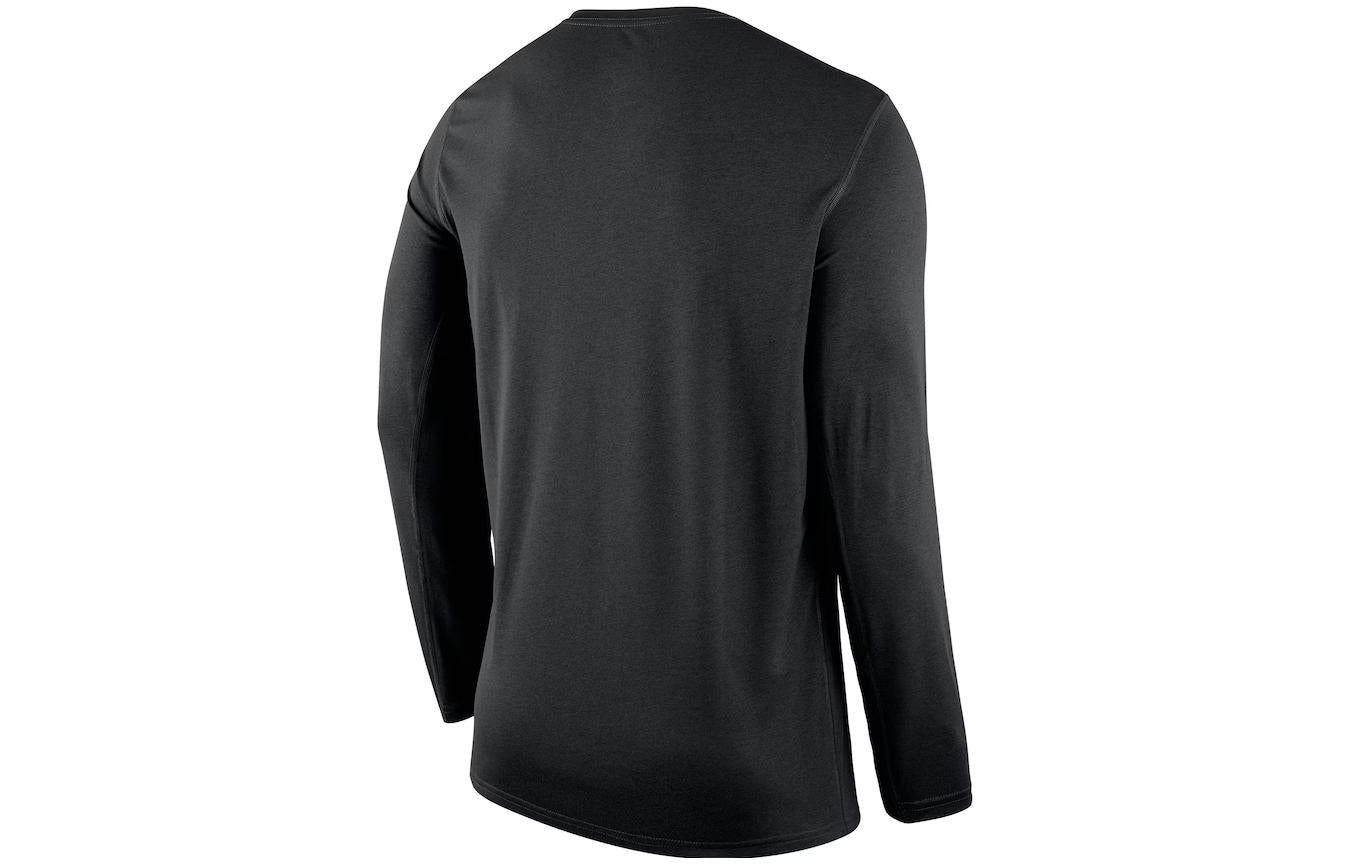 Air Jordan x NBA Charlotte Hornets 22-23 Practice Performance Long Sleeve T-Shirt 'Black' DR6508-010 sold by KicksCrew product image thumbnail 3