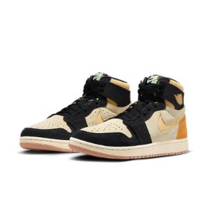 Air Jordan 1 High Zoom Air CMFT 2 'Muslin Vivid Orange' DV1307-100 sold by KicksCrew