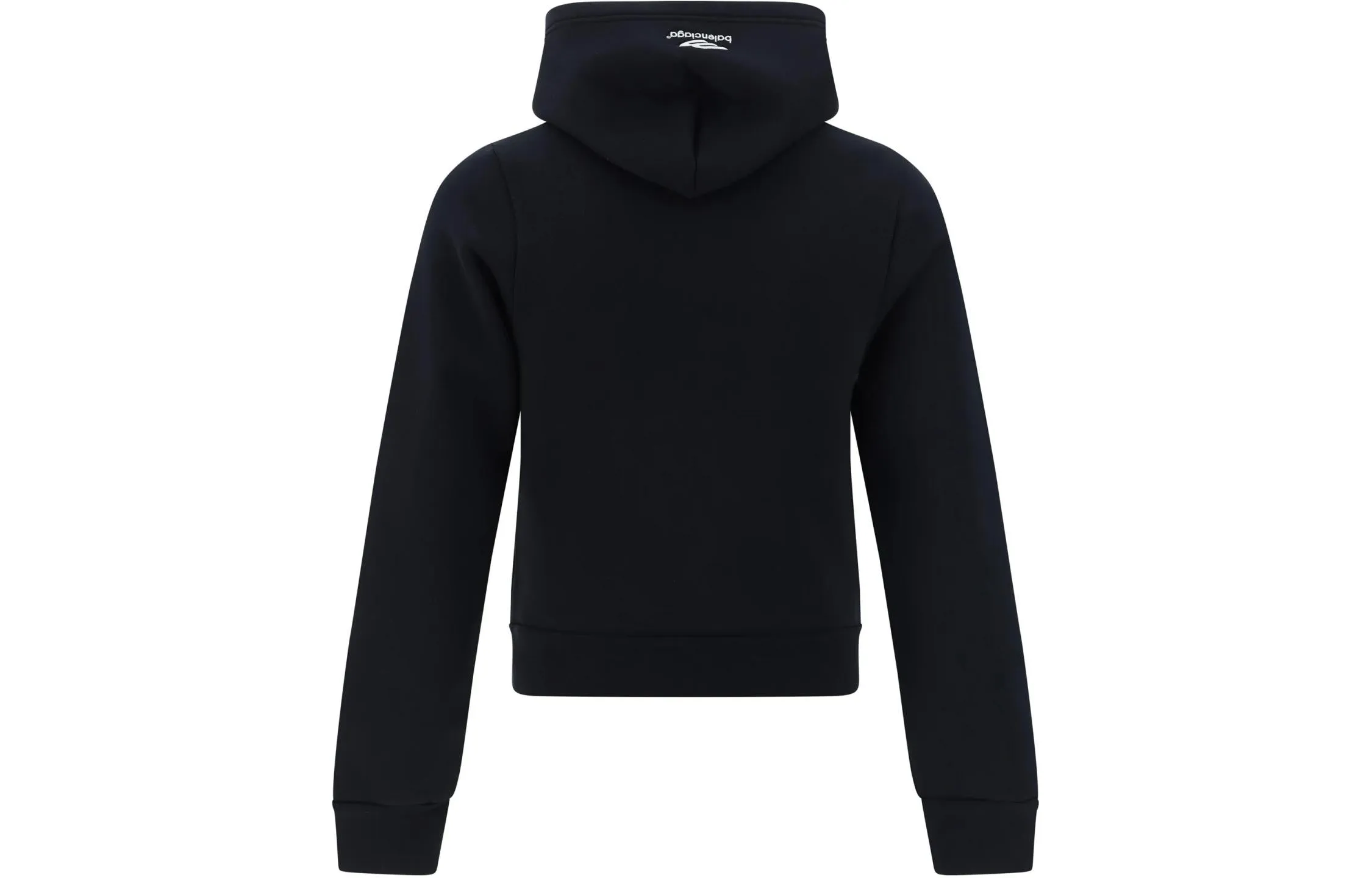 (WMNS) Balenciaga Zip-up Hoodie 'Black' 790382TQVN91000 sold by KicksCrew product image thumbnail 2