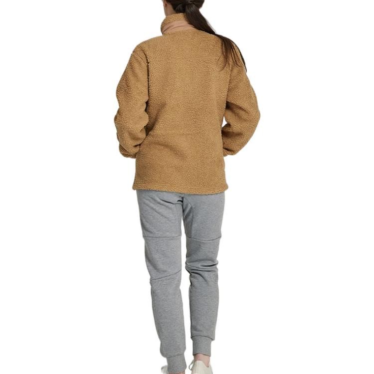 Puma Essentials Fluffy Fleece Jacket 'Brown' 932667-02 sold by KicksCrew product image thumbnail 4