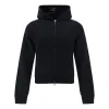 (WMNS) Balenciaga Zip-up Hoodie 'Black' 790382TQVN91000 sold by KicksCrew