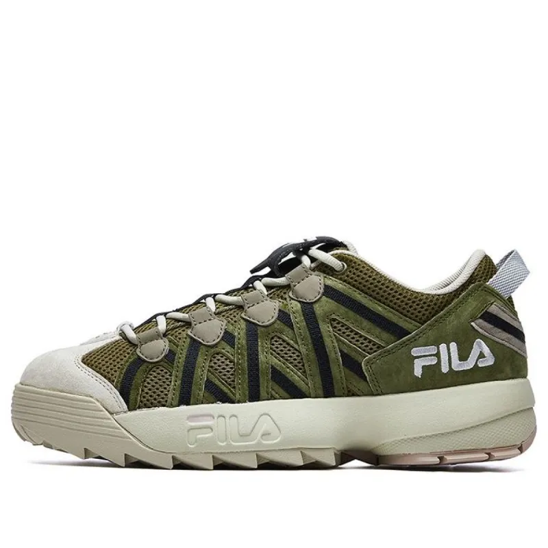 FILA FUSION Spaghetti Low Shoes 'Olive Green' T12M011201FAD sold by KicksCrew
