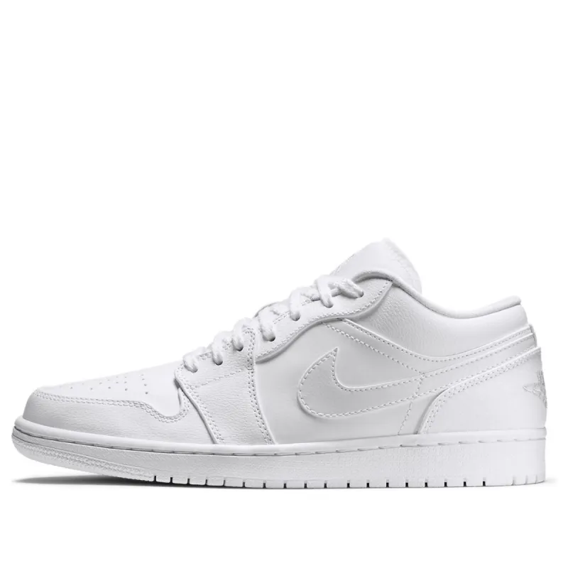 Air Jordan 1 Retro Low 'White Metallic Silver' 553558-105 sold by KicksCrew