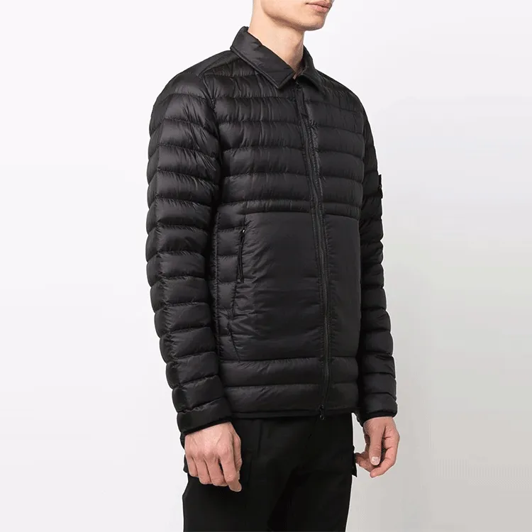 STONE ISLAND Lightweight Down Jacket 'Black' 761542124-V0029 sold by KicksCrew product image thumbnail 3