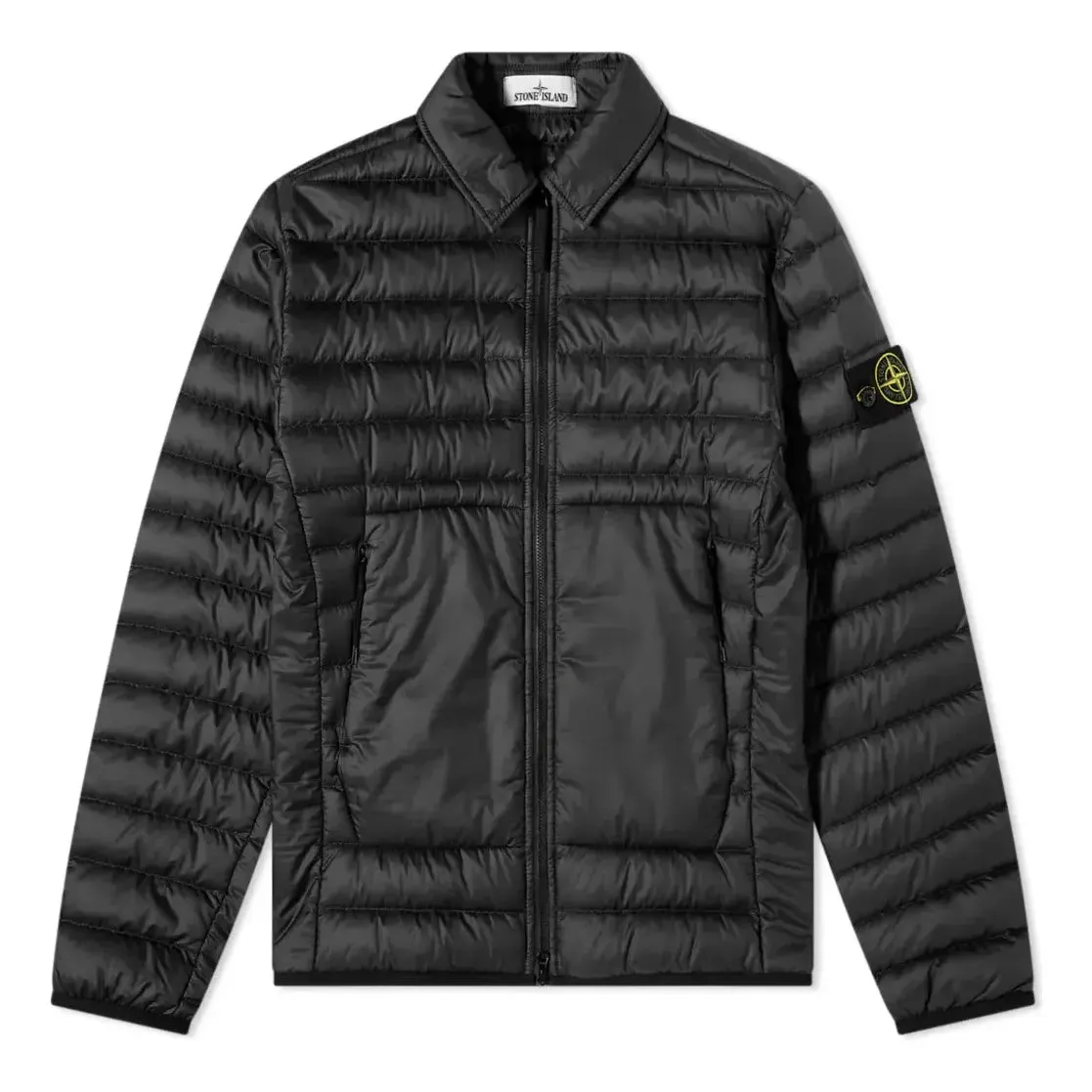 STONE ISLAND Lightweight Down Jacket 'Black' 761542124-V0029 sold by KicksCrew