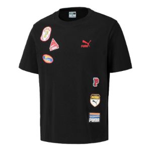 Puma Casual Printed T-Shirt 'Black' 623251-01 sold by KicksCrew