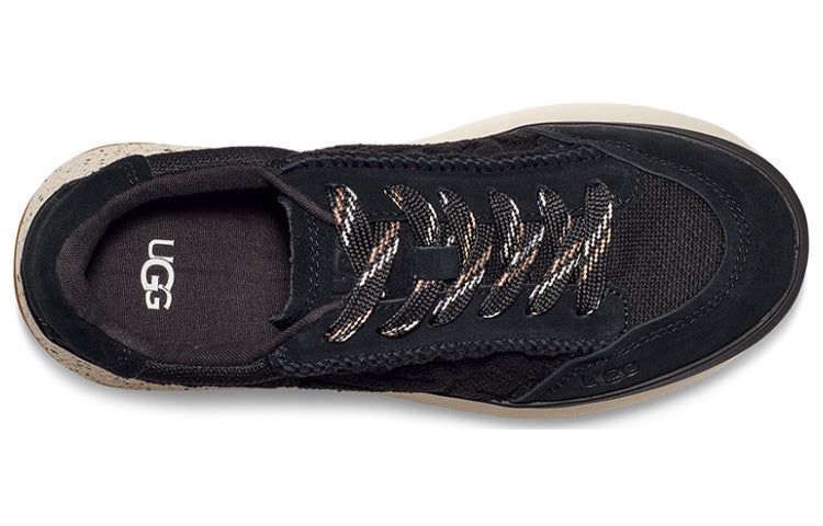 (WMNS) UGG Marin Lace Logo Sneaker 'Black' 1125025-BLK sold by KicksCrew product image thumbnail 4