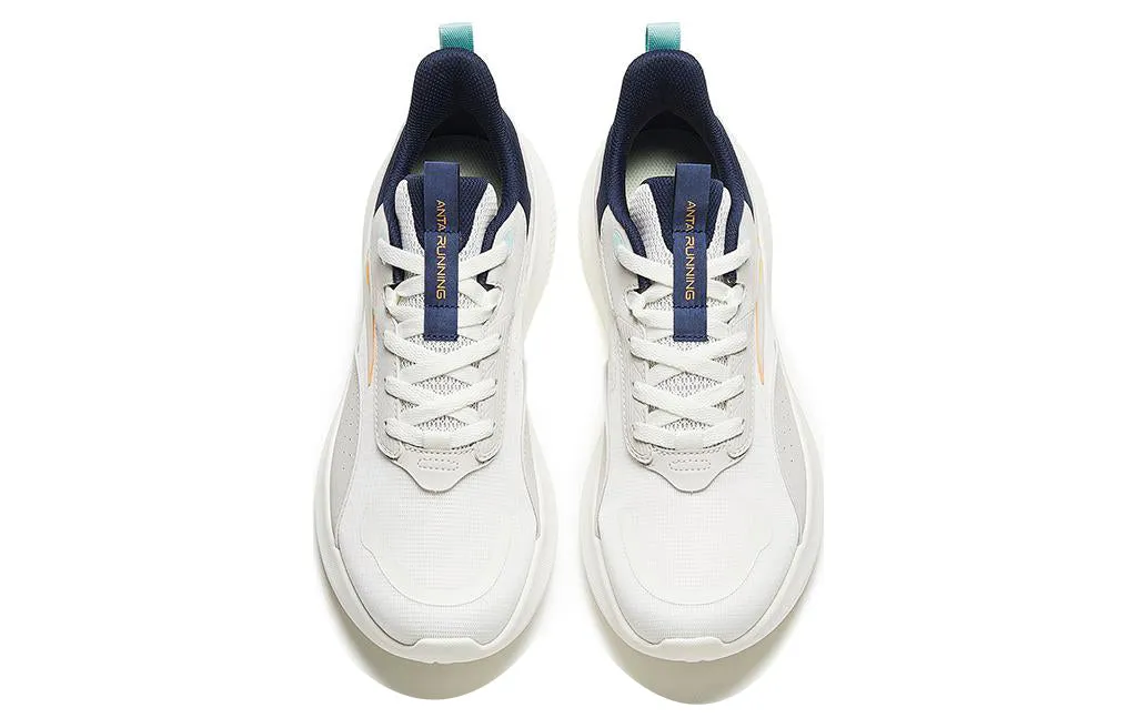 ANTA Running Series Sneakers 'Beige White Navy' 912345512-2 sold by KicksCrew product image thumbnail 3