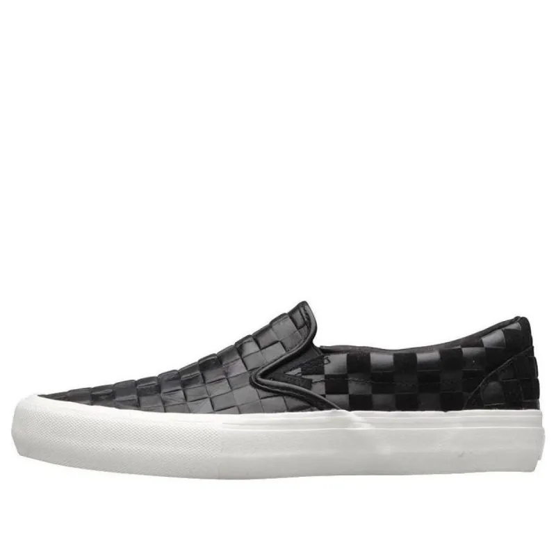 Vans Slip-On Engineered Garments Checkerboard 'Black' VN0A38FJT5U sold by KicksCrew