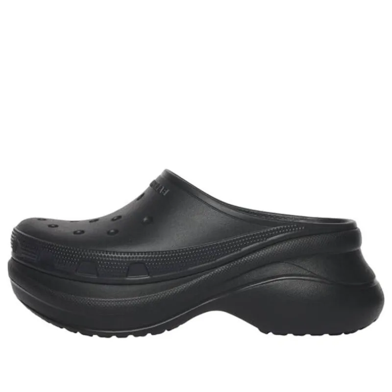 Balenciaga Crocs Mule in 'Black' 720762W1S8E1000 sold by KicksCrew