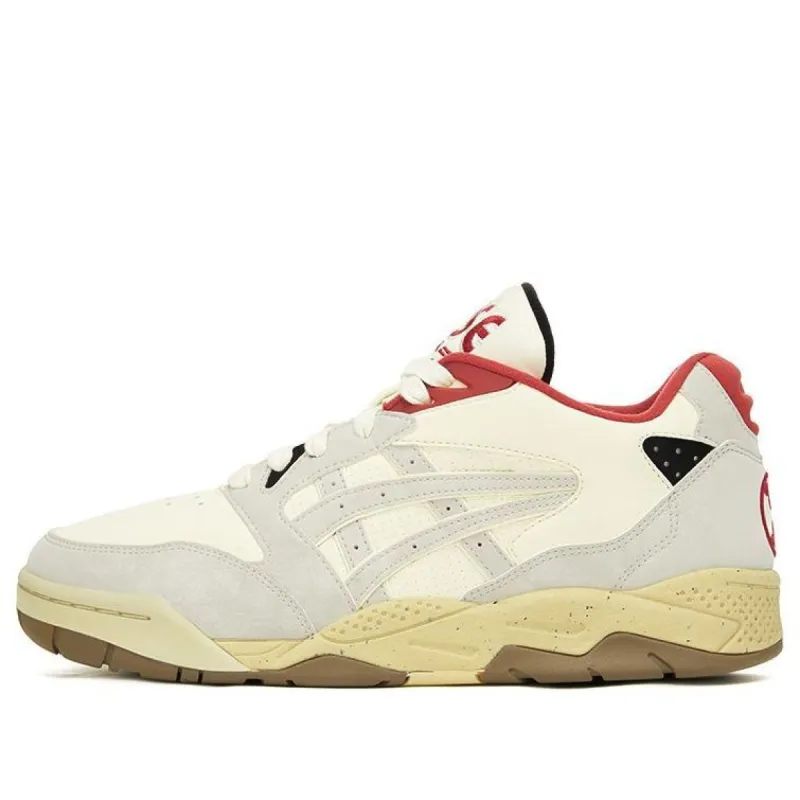 Asics Gel-Fuse Kigo Basketball Shoes 'White Beige Red' 1203A532-750 sold by KicksCrew