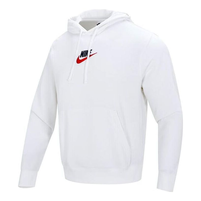 Nike Club Pullover Hoodie 'White' FB7789-100 sold by KicksCrew