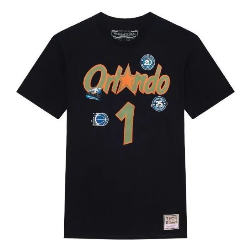 Mitchell & Ness x Nba Orlando Magic Script T-Shirt 'Penny Hardway 1' BNN3DP22083-OMABLCKPHA sold by KicksCrew