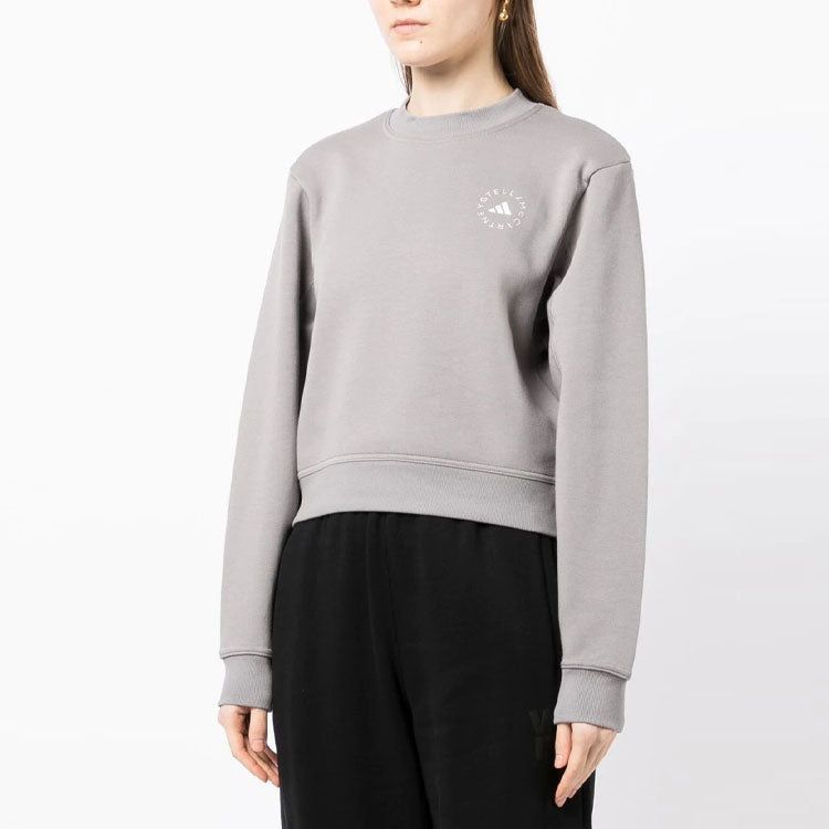 (WMNS) adidas By Stella Mccartney Sportswear Sweatshirt 'Grey' HR2528 sold by KicksCrew product image thumbnail 4