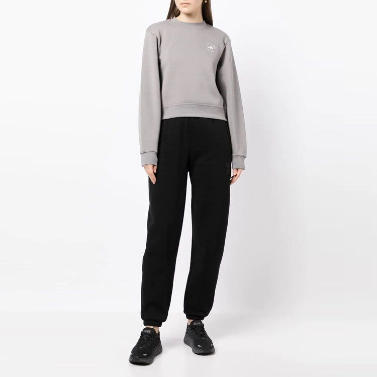 (WMNS) adidas By Stella Mccartney Sportswear Sweatshirt 'Grey' HR2528 sold by KicksCrew product image thumbnail 2