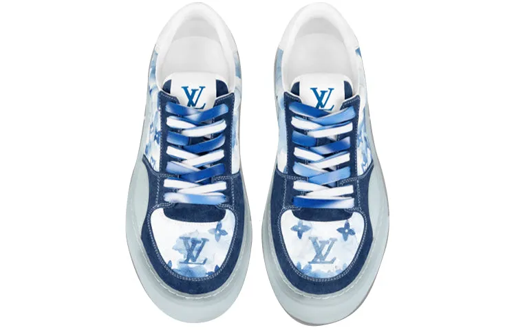 LOUIS VUITTON Ollie Sneakers 'Blue' 1A8SHV sold by KicksCrew product image thumbnail 3