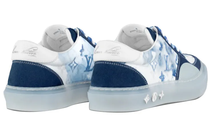 LOUIS VUITTON Ollie Sneakers 'Blue' 1A8SHV sold by KicksCrew product image thumbnail 4