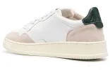 AUTRY Medalist Low Leather and Suede 'White Beige Black' AULM-LS56 sold by KicksCrew