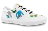 LOUIS VUITTON Ollie Sneakers 'White with Drawings' 1A8Q8 sold by KicksCrew