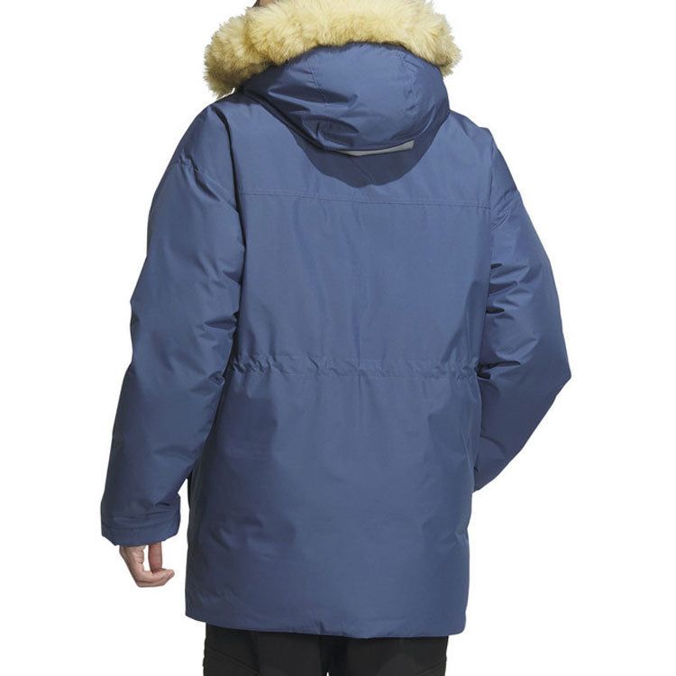 adidas Furry Down Parka 'Blue' IS0367 sold by KicksCrew product image thumbnail 3