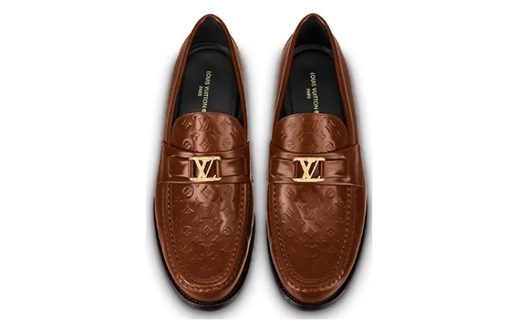 LOUIS VUITTON Major Loafers 'Patent Brown Monogram' 1AAMZU sold by KicksCrew product image thumbnail 3
