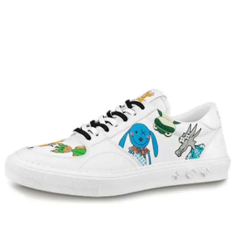 LOUIS VUITTON Ollie Sneakers 'White with Drawings' 1A8Q8 sold by KicksCrew
