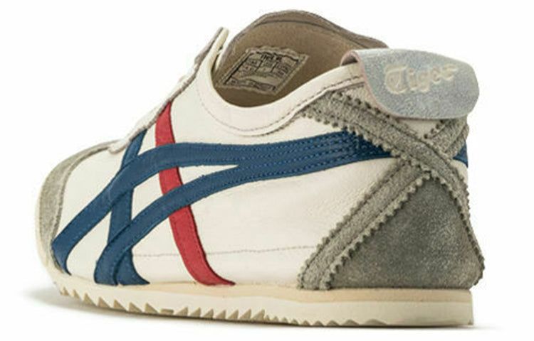 Onitsuka Tiger MEXICO 66 Deluxe Shoes 'Cream White Grey Blue' 1181A435-100 sold by KicksCrew product image thumbnail 3