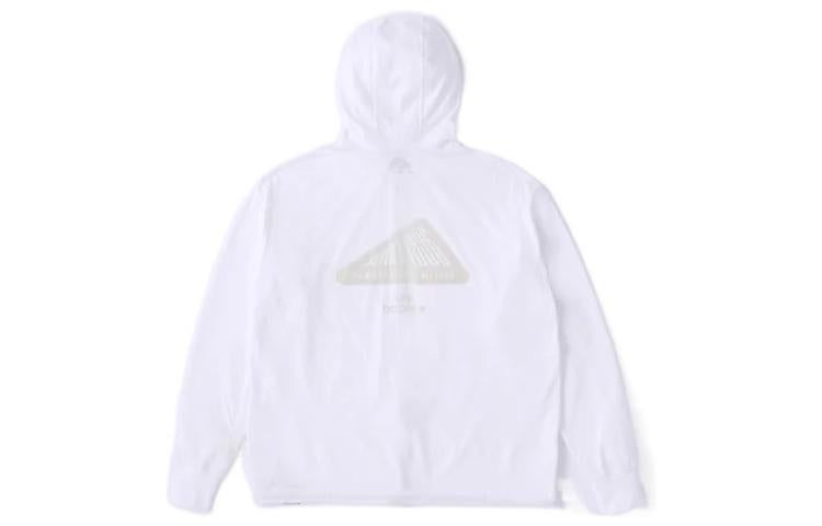 New Balance Rash Guard Full Zip Hooded Jacket 'White' JMJL2279-MW1 sold by KicksCrew product image thumbnail 2
