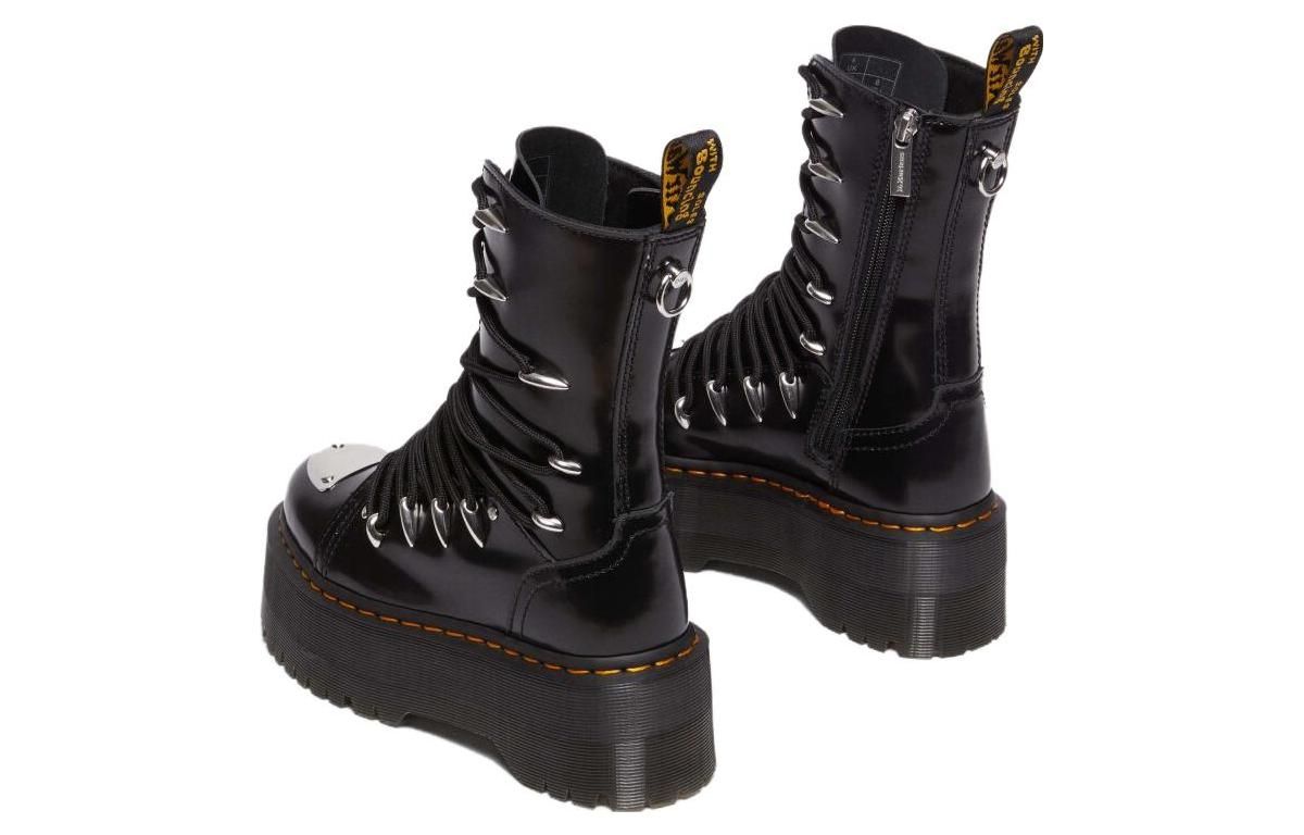 Dr. Martens Jadon Hi LTT Max Leather Platform Boots 'Black' 30964001 sold by KicksCrew product image thumbnail 4