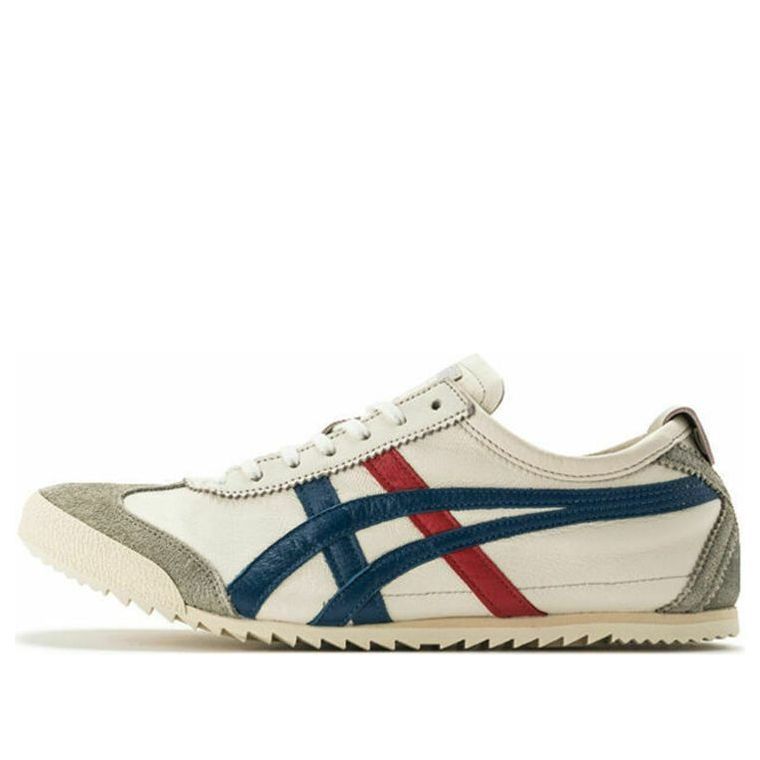 Onitsuka Tiger MEXICO 66 Deluxe Shoes 'Cream White Grey Blue' 1181A435-100 sold by KicksCrew