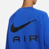 Nike Air Fleece Crew Sweatshirt 'Blue' FB7204-480 sold by KicksCrew