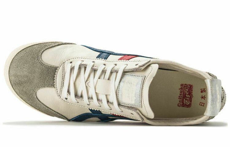 Onitsuka Tiger MEXICO 66 Deluxe Shoes 'Cream White Grey Blue' 1181A435-100 sold by KicksCrew product image thumbnail 2