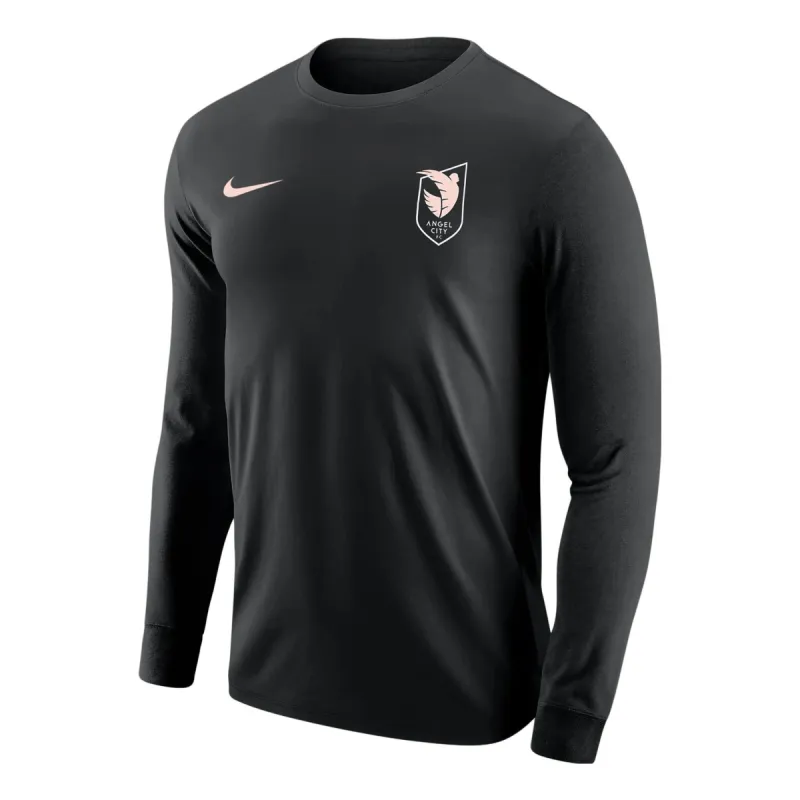 Nike Angel City Fc Soccer Long-Sleeve T-shirt 'Black' M123336328-ANG sold by KicksCrew