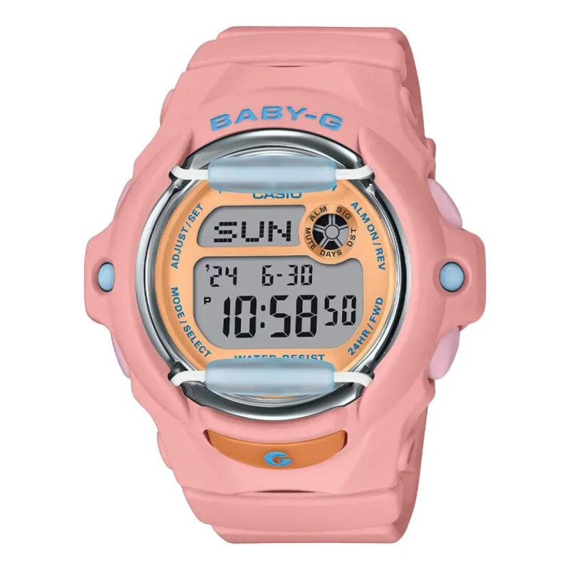 (WMNS) CASIO Baby-G Digital 'Salmon Pink' BG-169PB-4 sold by KicksCrew