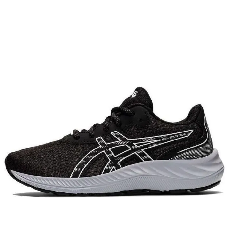 (GS) ASICS Gel-Excite 9 'Black White' 1014A231-002 sold by KicksCrew