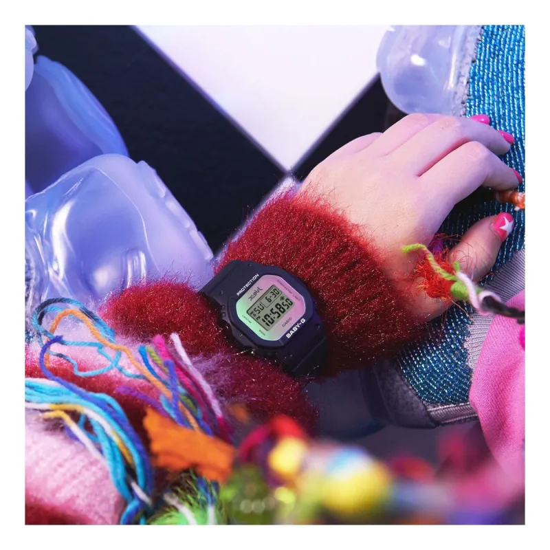 (WMNS) CASIO Baby-G Digital 'Black' BGD-565XG-2DR sold by KicksCrew