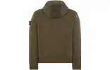 STONE ISLAND Logo Patch Zip-Up Hooded Jacket 'Olive Green' 791544134-V0058 sold by KicksCrew