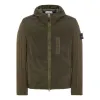 STONE ISLAND Logo Patch Zip-Up Hooded Jacket 'Olive Green' 791544134-V0058 sold by KicksCrew