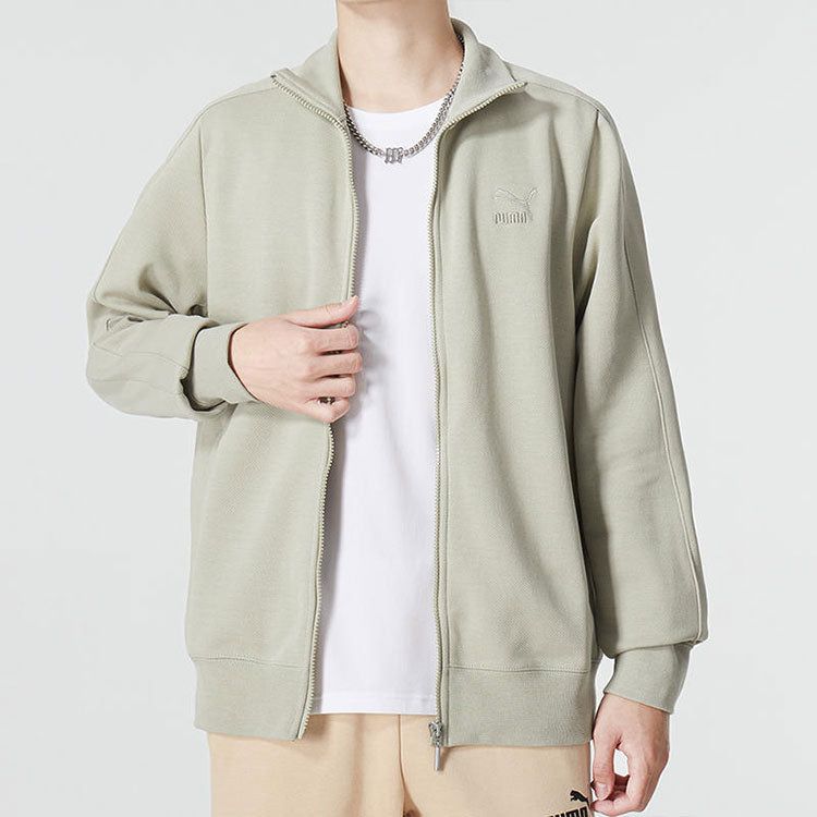Puma T7 Track Jacket 'Beige' 537692-68 sold by KicksCrew product image thumbnail 4