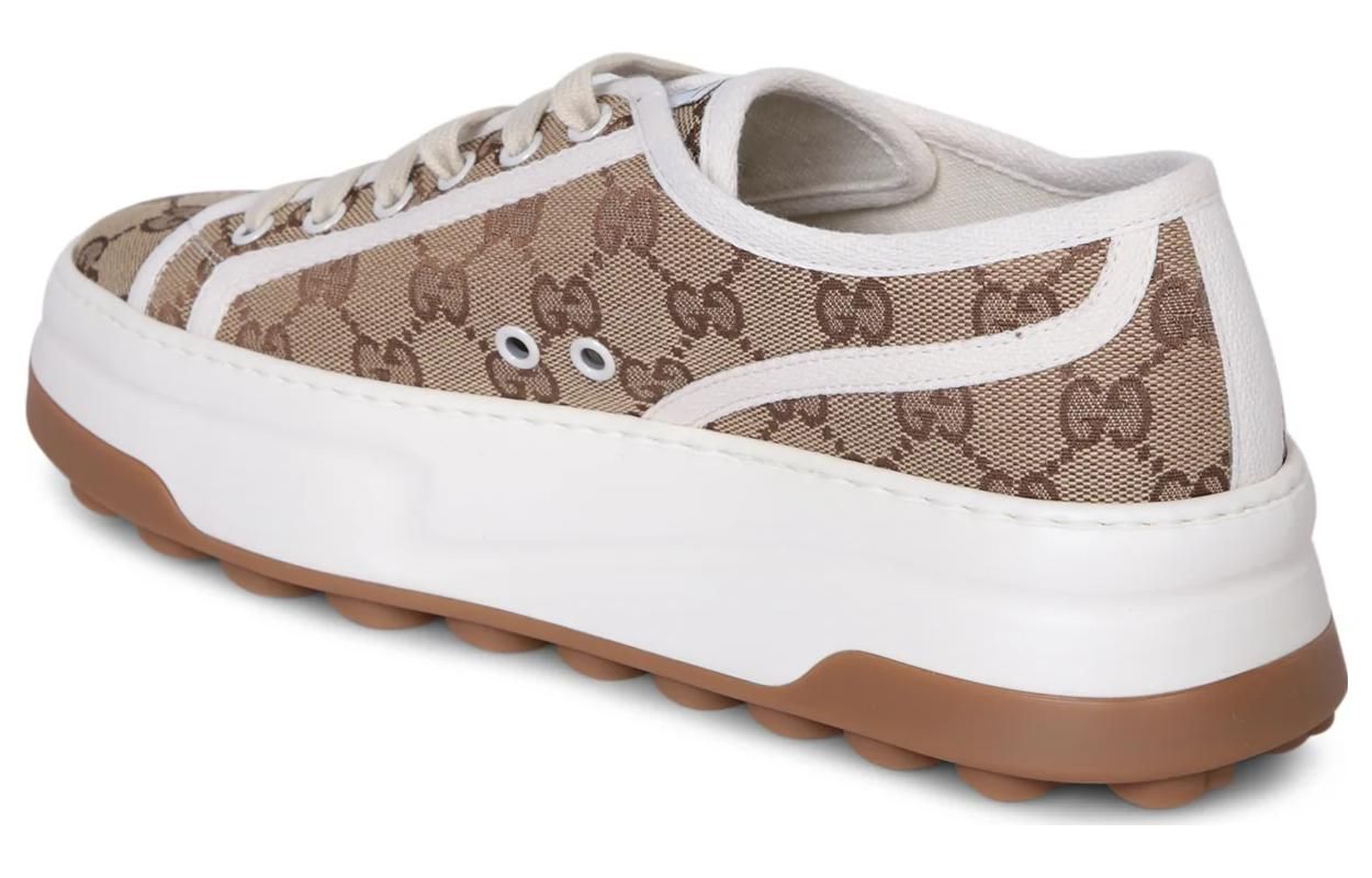 (WMNS) Gucci GG Sneaker 'Interlocking G - Beige' 746766-20Q20-9745 sold by KicksCrew product image thumbnail 4