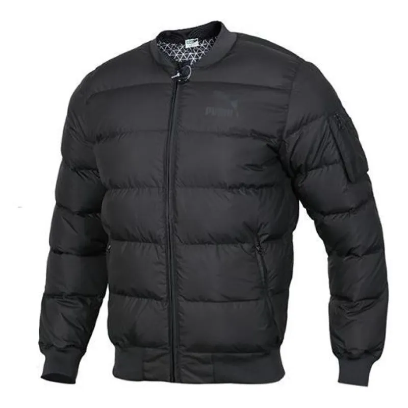 Puma Puffer Down Jacket 'Black' 578630-01 sold by KicksCrew