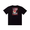 Mitchell & Ness Big Box Miami Heat T-Shirt 'Black' MNTS041MH sold by KicksCrew