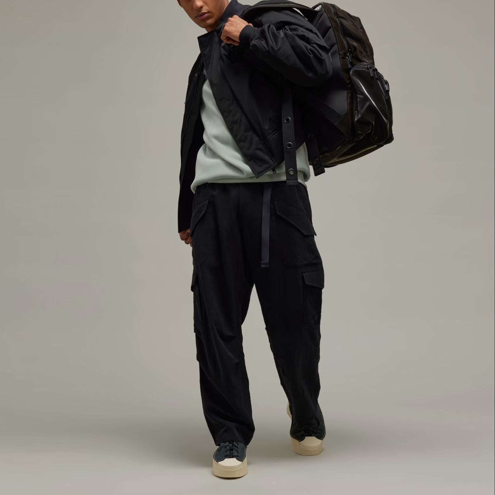 adidas Y-3 Utility Cargo Pants 'Black' IP7946 sold by KicksCrew product image thumbnail 2