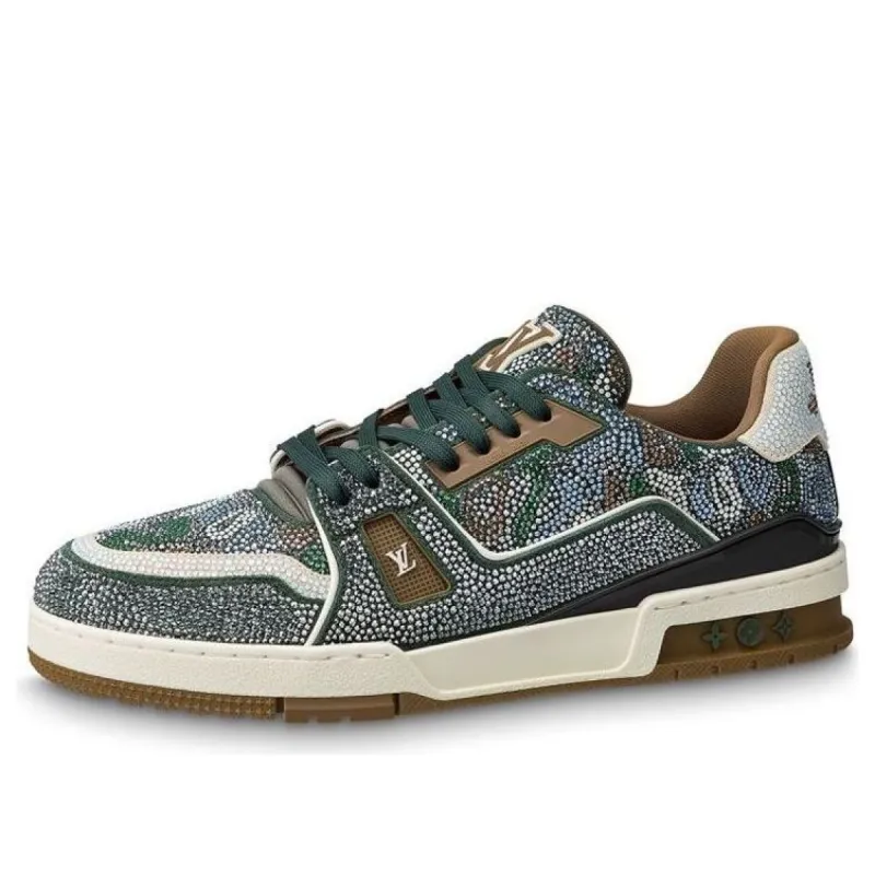 LOUIS VUITTON Trainers 'Grey Crystals' 1AARH6 sold by KicksCrew