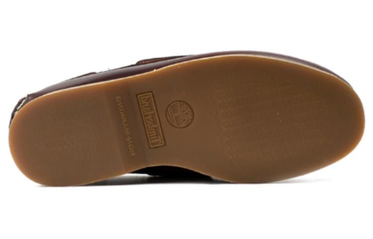 Timberland 2-Eye Lug Handsewn Boat Shoe 'Brown' 25077W sold by KicksCrew product image thumbnail 4