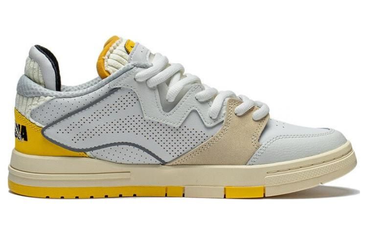 Li-Ning Wave Pro 'White Yellow' AECS093-1 sold by KicksCrew product image thumbnail 2