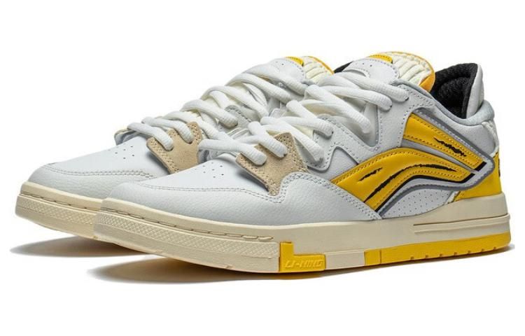 Li-Ning Wave Pro 'White Yellow' AECS093-1 sold by KicksCrew product image thumbnail 3