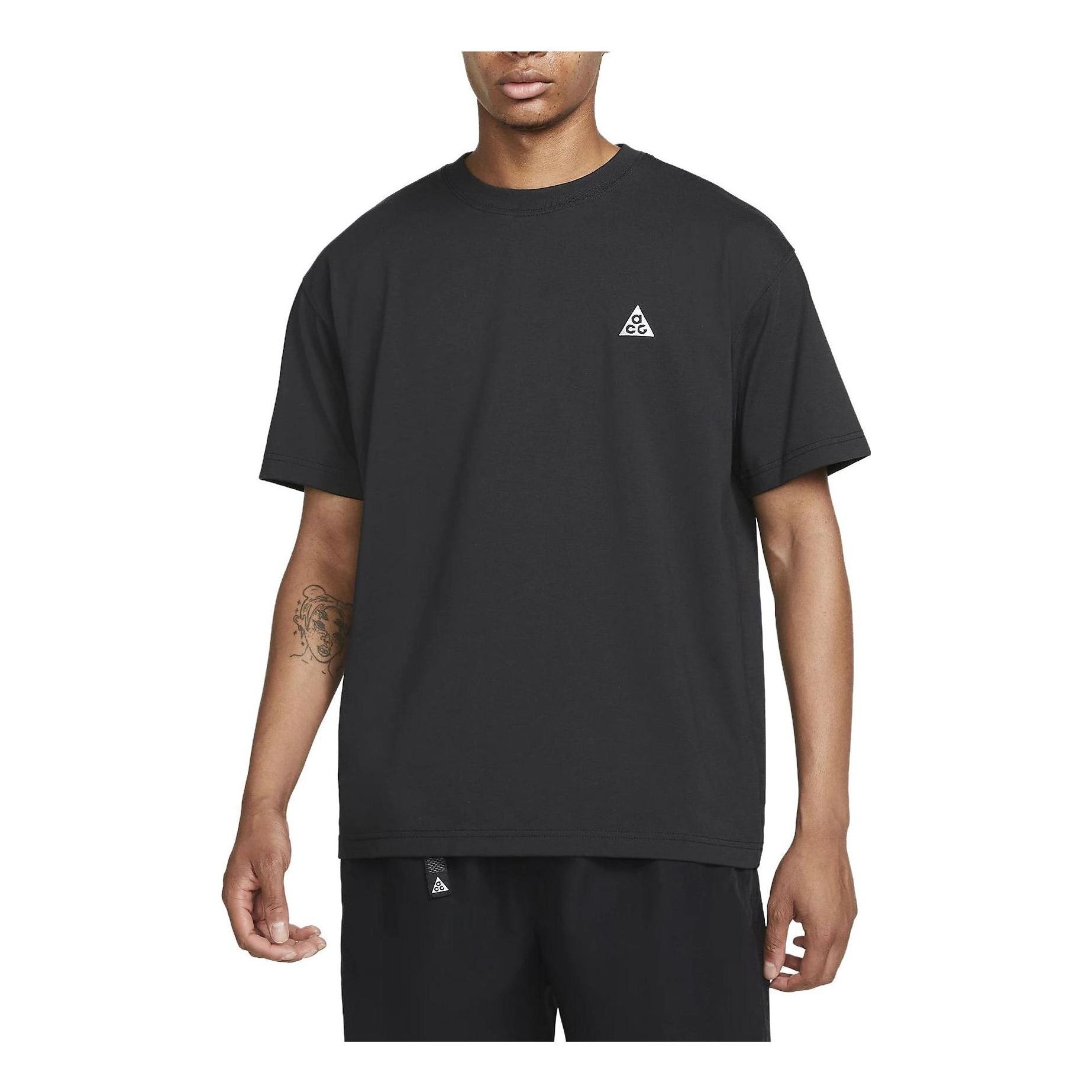Nike ACG Logo Tee 'Black' DJ3642-010 sold by KicksCrew